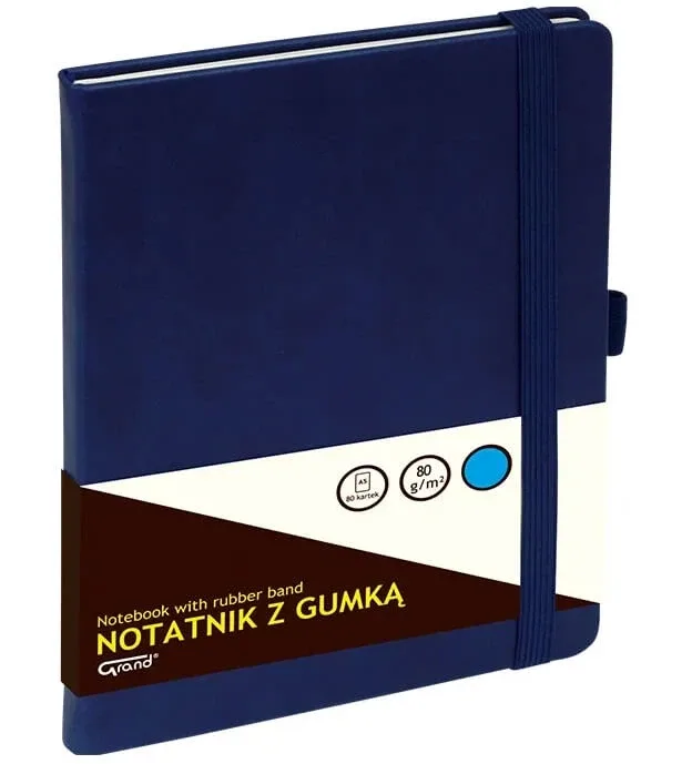 Blocnotes A5 albastru marin, 80 pagini — preț și oferte