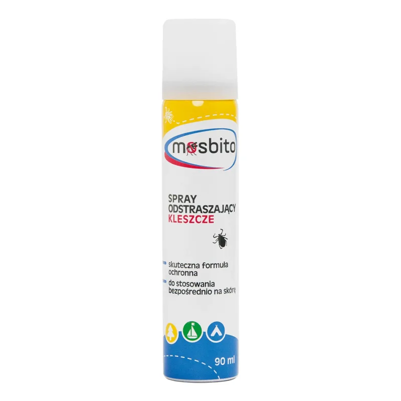 Mosbito, spray repelent împotriva căpușelor, cu IR3535 și icaridină, 90 ml — preț și oferte
