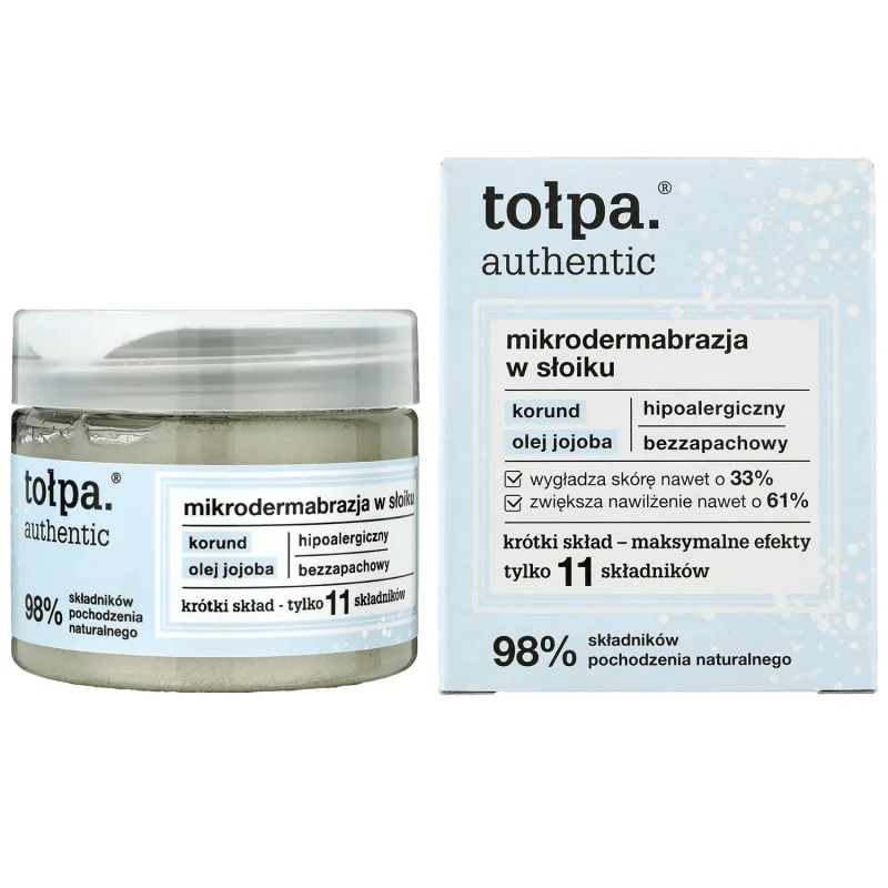 Tolpa Authentic, microdermabraziune într-un borcan, 65 g — preț și oferte