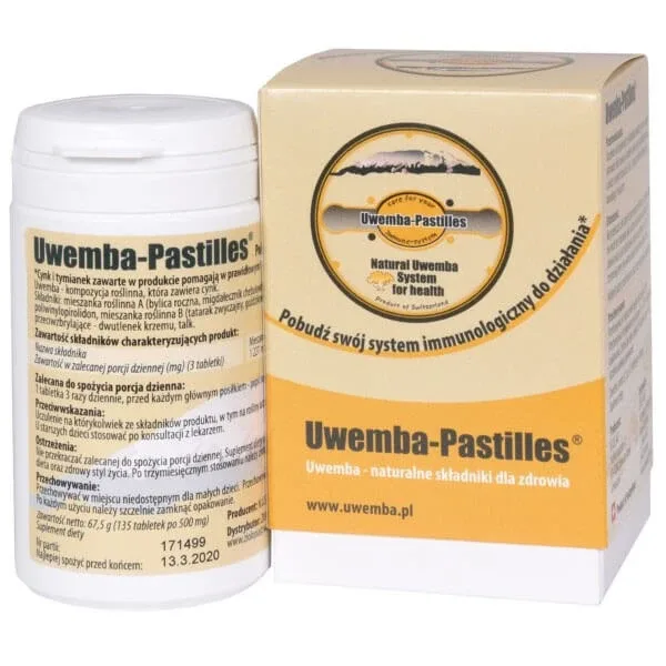 Pastile Uwemba, 135 comprimate — preț și oferte