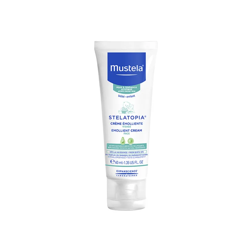 Crema emolienta Stelatopia pentru fata Mustela 40 ml — preț și oferte