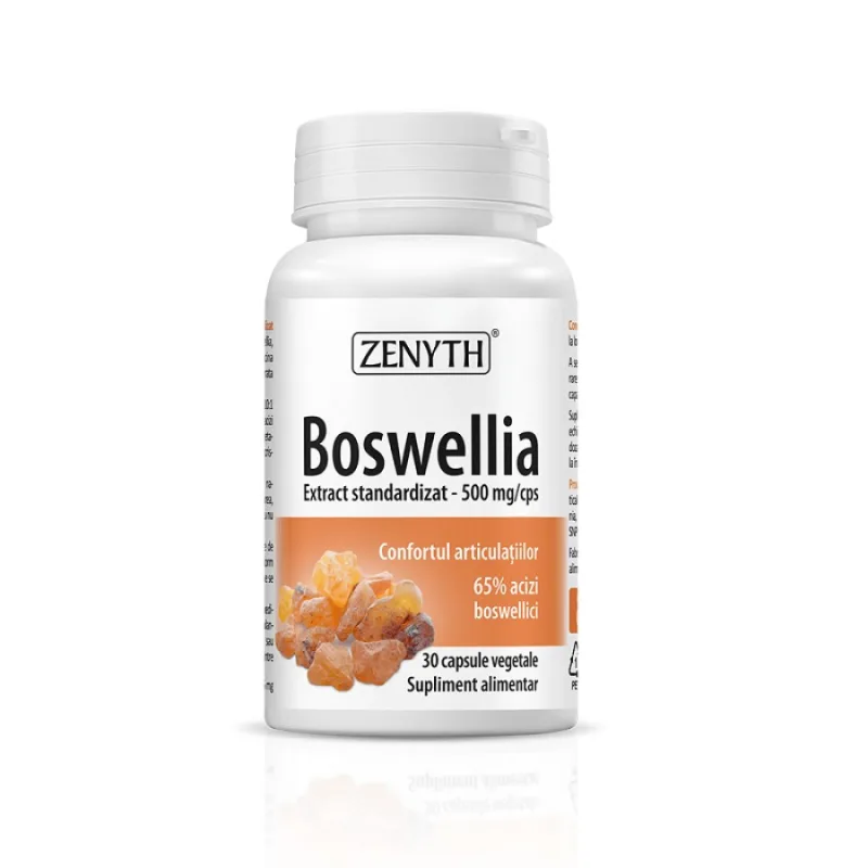 Boswellia 500mg x 30 cps Zenyth — preț și oferte