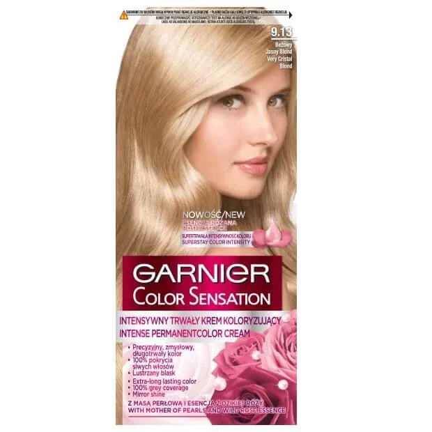 Garnier Color Sensation Colour Cream 9.13 Bej Blond deschis — preț și oferte
