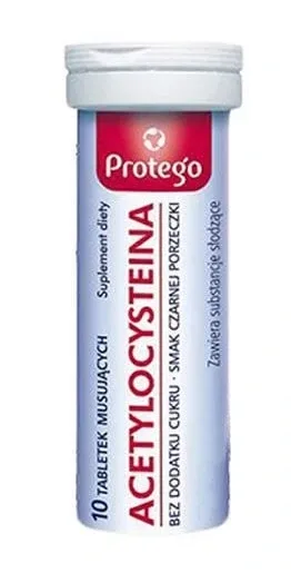 Protego Acetylcysteine, 10 comprimate efervescente — preț și oferte