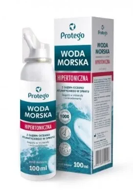 Protego Spray nazal hipertonic cu apă de mare, 100 ml