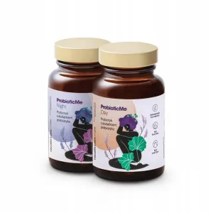 HealthLabs ProbioticMe Ziua + Noaptea Priobiotic într-o formulă cu două componente, 60 capsule