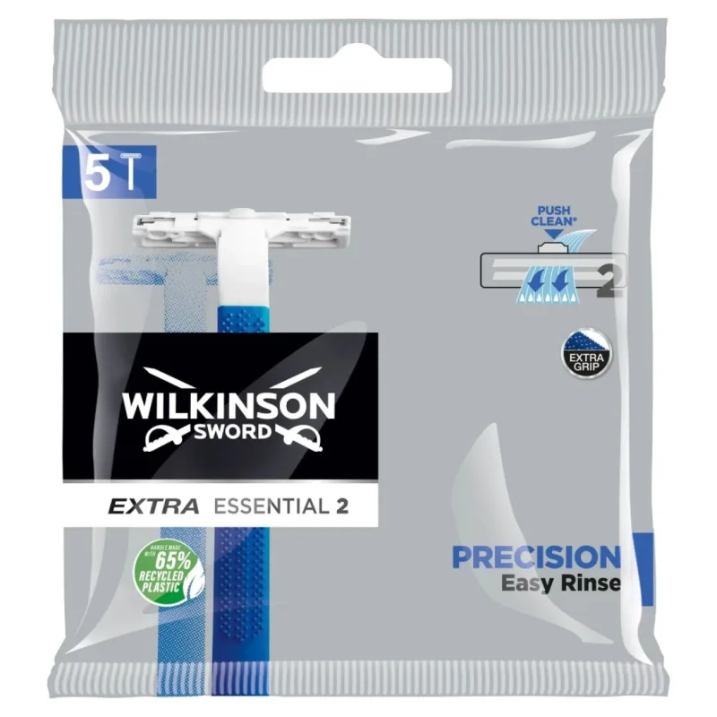 Wilkinson Sword Men Extra2 Precision, aparate de ras, de unică folosință, 5 bucăți — preț și oferte