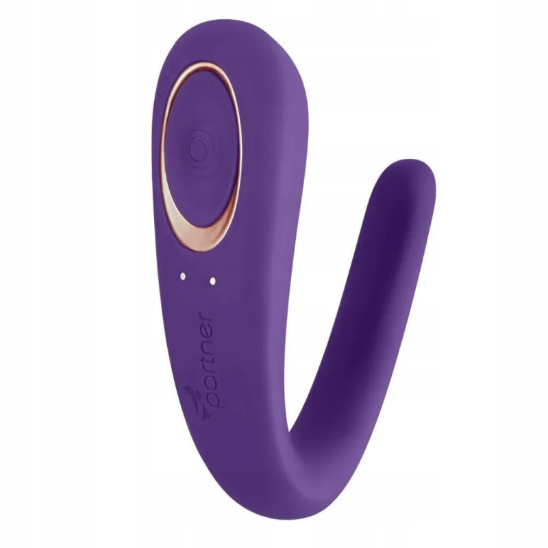 Satisfyer Partner Massage Vibrator pentru cupluri Violet — preț și oferte