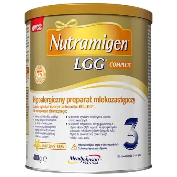 Nutramigen 3 LGG Complete, 400 g, Mead Johnson Nutrition — preț și oferte