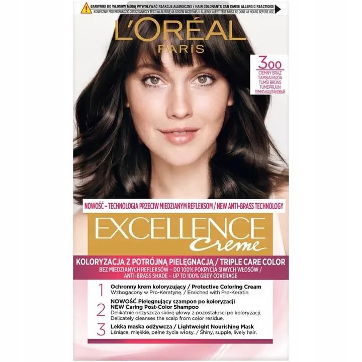 L Oreal Paris Excellence Creme Wax Colour 300 Birch închis — preț și oferte