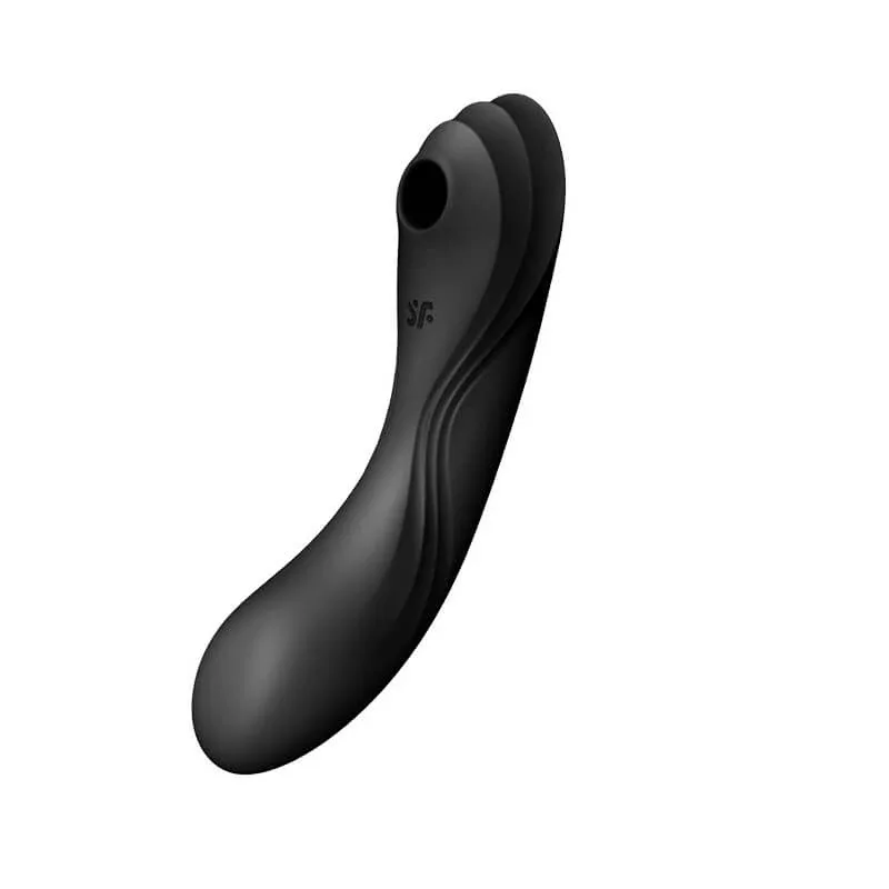 Satisfyer Curvy Trinity 4 Stimulator ectalmic cu vibrații Negru — preț și oferte