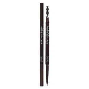 Wibo Feather Brow Creator Creion pentru sprâncene cu perie maro închis