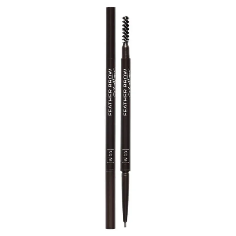 Wibo Feather Brow Creator Creion pentru sprâncene cu perie maro închis — preț și oferte