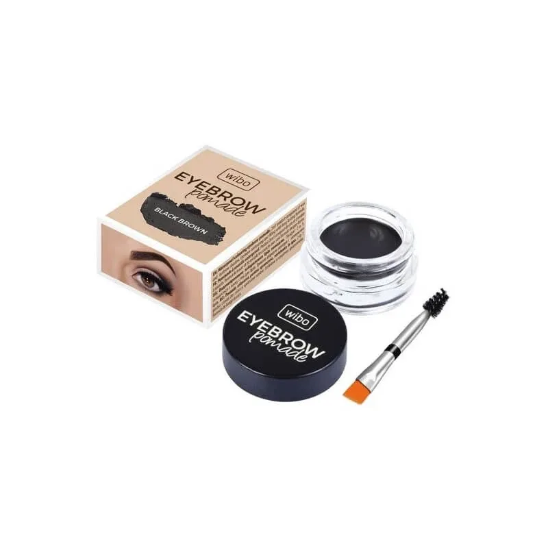 Wibo Eyebrow Pomadă impermeabilă pentru sprâncene 3 negru-maro, 6g — preț și oferte