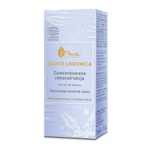 Ava Glacier Gold, ser facial reconstructiv avansat, 30 ml