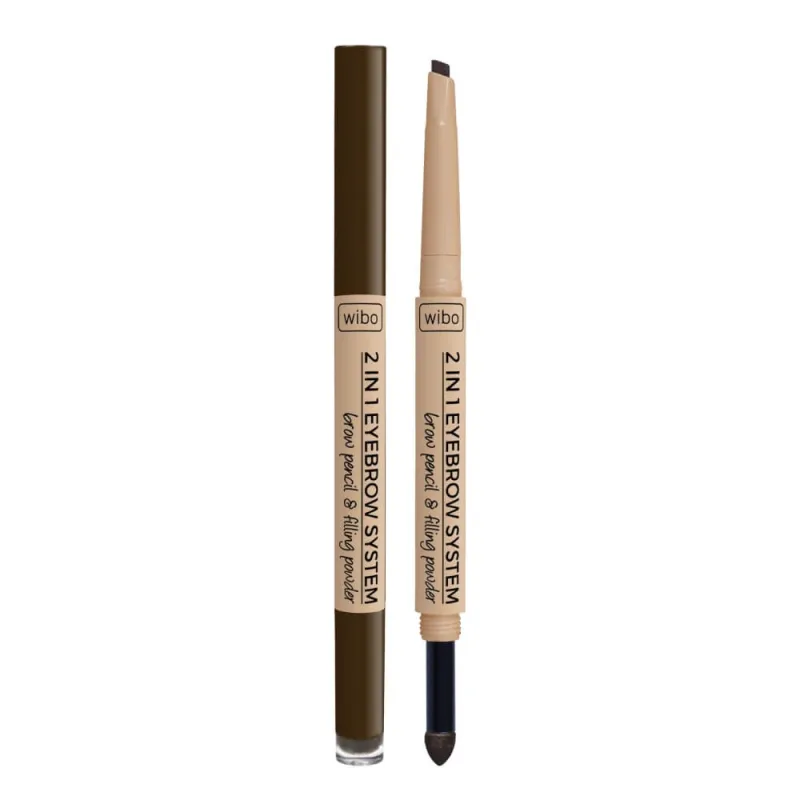 Wibo System Eyebrow Pencil and Sponge nr. 3. — preț și oferte