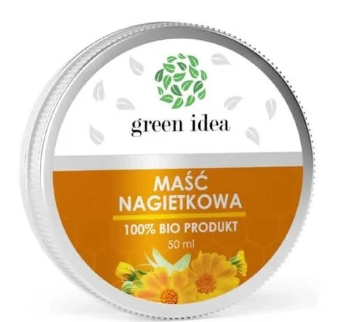 Unguent Calendula 100% Bio Produs Green Idea, 50 ml — preț și oferte