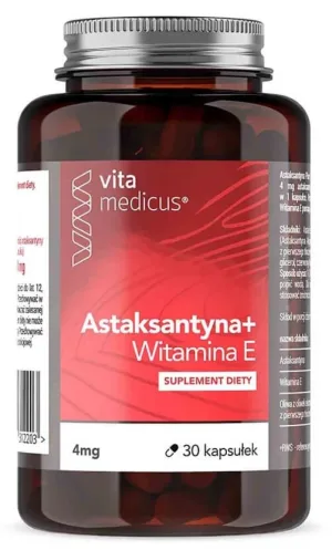 Astaxantină + vitamina E VitaMedicus 30 capsule