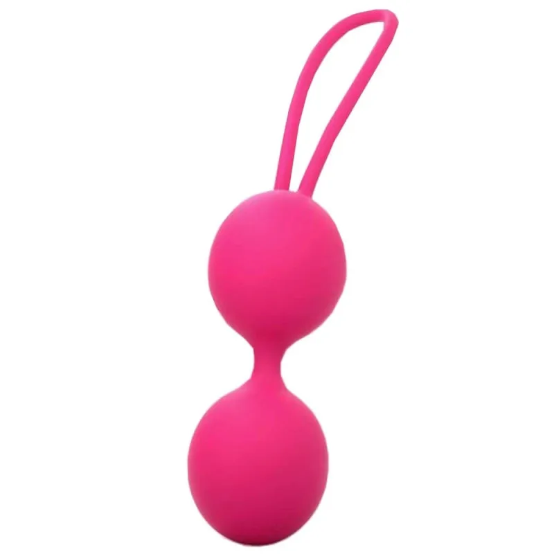 Marc Dorcel Dual Balls Silicone geisha balls Magenta — preț și oferte