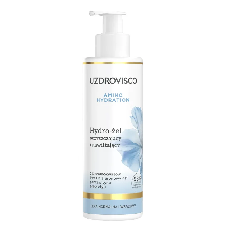 Uzdrovisco Amino Hydration, hidro-gel de curățare și hidratare, 200 ml — preț și oferte