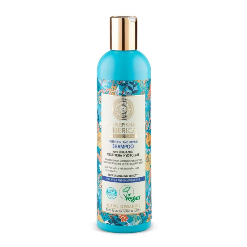 Natura Siberica Oblepikha Professional Rokitnik Șampon pentru păr slab și deteriorat, 400 ml — preț și oferte