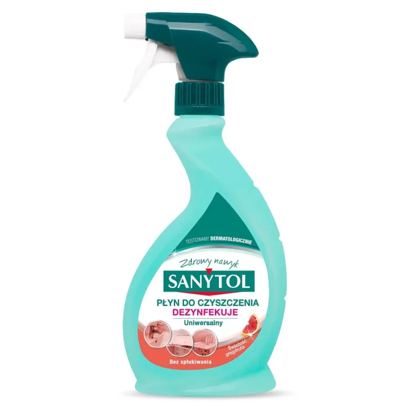 Sanytol Spray universal cu aromă de grapefruit și lemongrass, 500 ml — preț și oferte