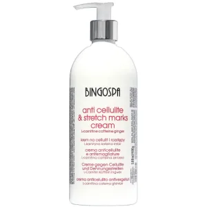 BingoSpa Cremă pentru celulită și vergeturi cu L-carnitină cafeină și ghimbir, 500ml