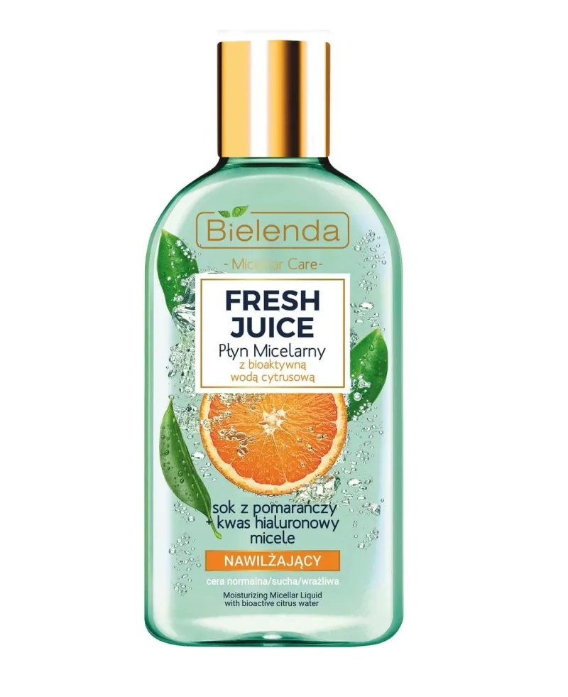 Bielenda Fresh Juice lichid micelar hidratant, portocale, 500 ml — preț și oferte