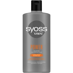 Șampon Syoss Men Power pentru păr normal, 440 ml
