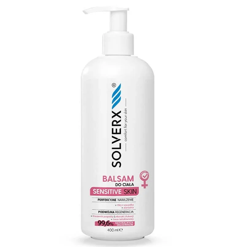 Solverx Sensitive Skin for Women Loțiune de corp, 400ml — preț și oferte
