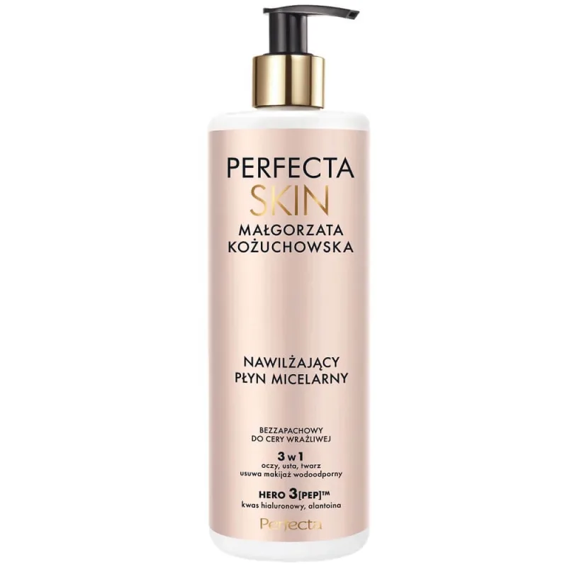 Perfecta Skin Malgorzata Kozuchowska Lichid micelar hidratant 3în1, 400 ml — preț și oferte