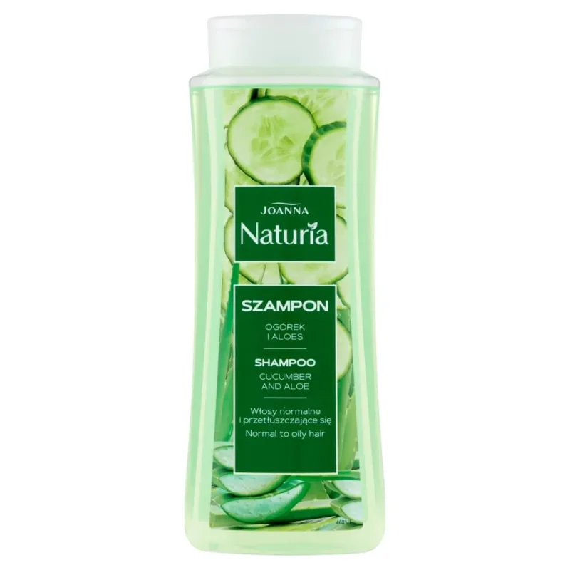 Șampon Joanna pentru păr normal Castravete și Aloe Vera, 500 ml — preț și oferte