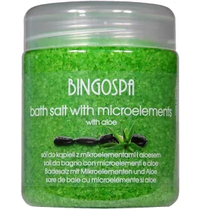 BingoSpa Sare de baie cu oligoelemente și aloe vera, 550 g