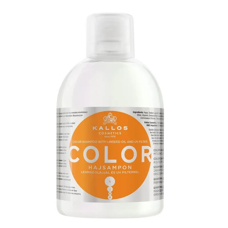 Șampon de culoare Kallos KJMN pentru păr vopsit, 1000 ml Kallos Cosmetics — preț și oferte