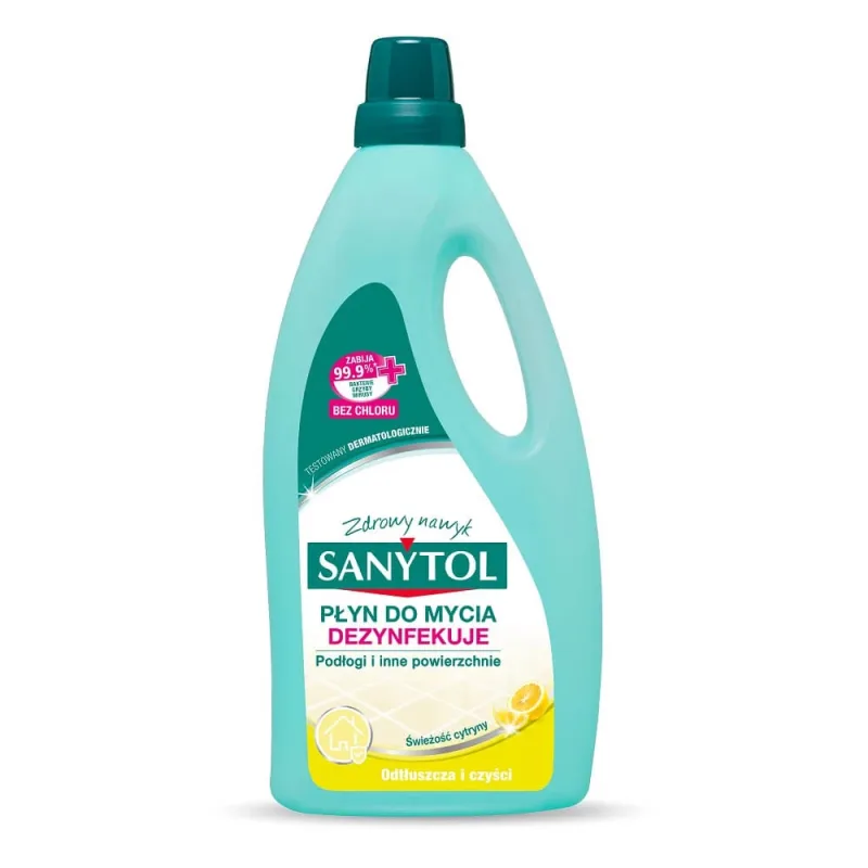Sanytol Detergent universal pentru pardoseli cu aromă de lămâie și frunze de măslin, 1000 ml — preț și oferte