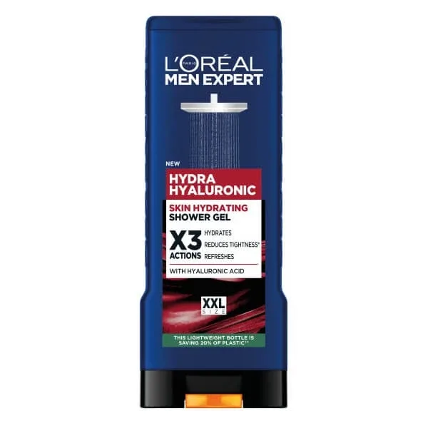 L Oreal Paris Men Expert Hydra Hyaluronic Gel de duș hidratant, 400 ml — preț și oferte