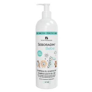 Seboradin Bebe Șampon amp; gel de spălare 2în1 pentru copii, 500 ml