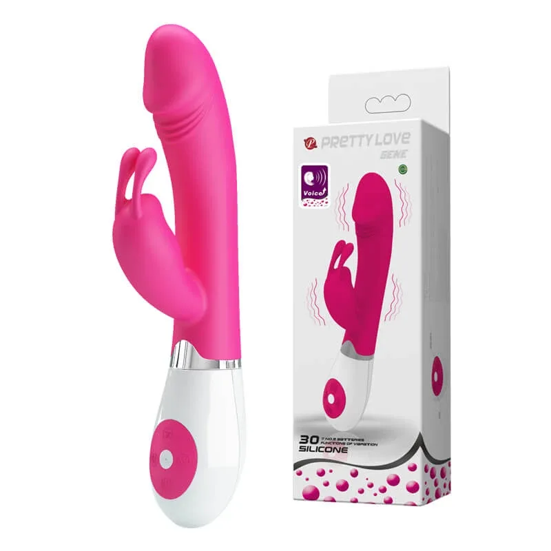 Pretty Love Gene Vibrator cu 30 de funcții de vibrație cu activator vocal — preț și oferte