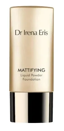 Dr Irena Eris, Pudră lichidă matifiantă, fond de ten 10 Porcelain, 30 ml — preț și oferte