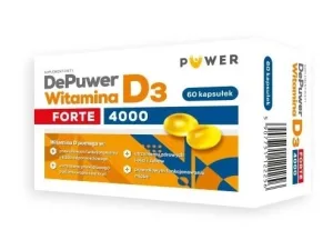 DePuwer Forte Vitamina D3 4000, 60 capsule