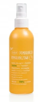 Ziaja Orange Face Tonic hidratant și proaspăt pentru toate tipurile de ten, 190 ml — preț și oferte