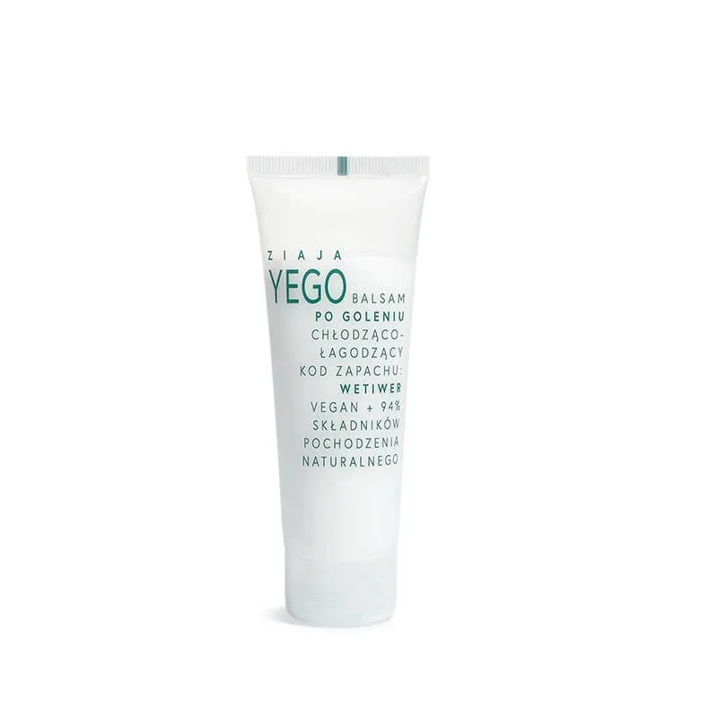 Ziaja Yego balsam aftershave răcoritor și calmant Vetiver, 80 ml — preț și oferte