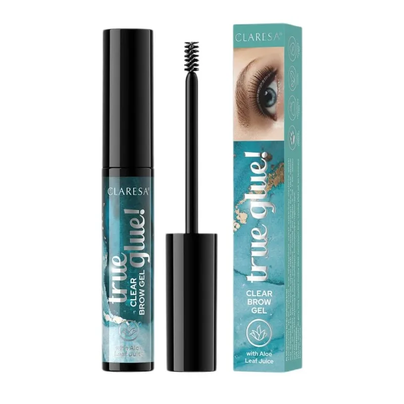 Claresa True Glue! Gel transparent pentru modelarea sprâncenelor, 8 g — preț și oferte