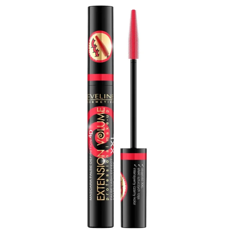 Eveline Cosmetics Extension Volume Mascara cu efect de gene artificiale, 10 ml — preț și oferte