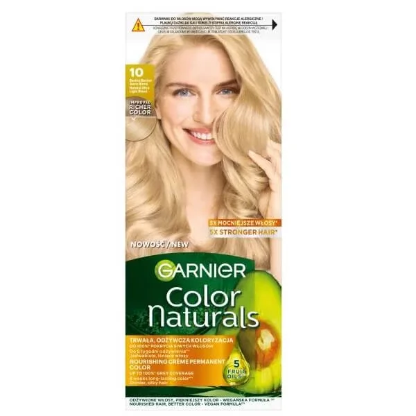 Garnier Vopsea de păr 10 Blond foarte deschis, 1 buc — preț și oferte