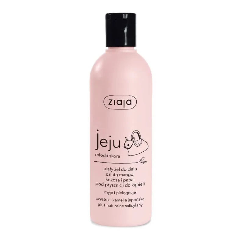 Ziaja Jeju Săpun alb pentru duș și baie, 300 ml — preț și oferte