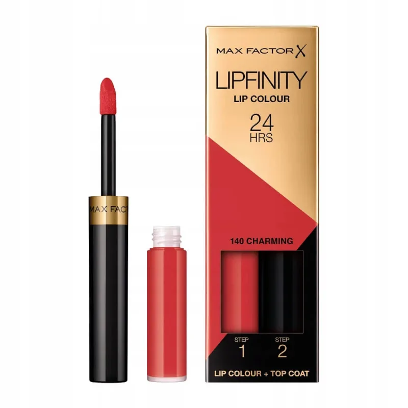 Max Factor Lipfinity Lip Colour Ruj lichid 140 Charming — preț și oferte