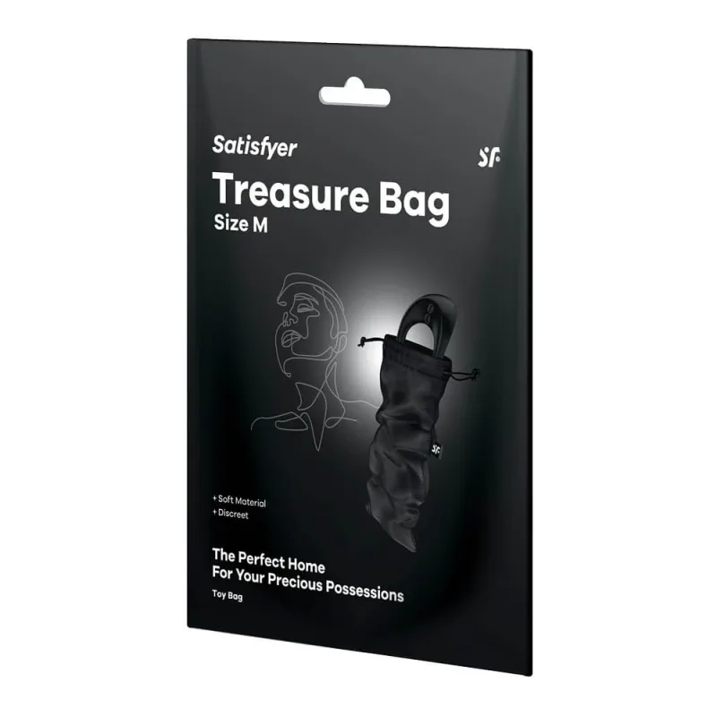 Satisfyer Treasure Bag Gadget Storage Bag M Negru — preț și oferte