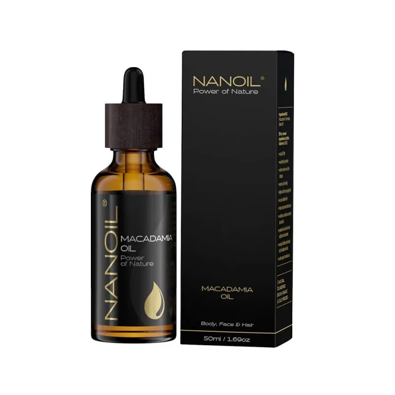 Nanoil Ulei de Macadamia pentru păr și corp, 50ml — preț și oferte