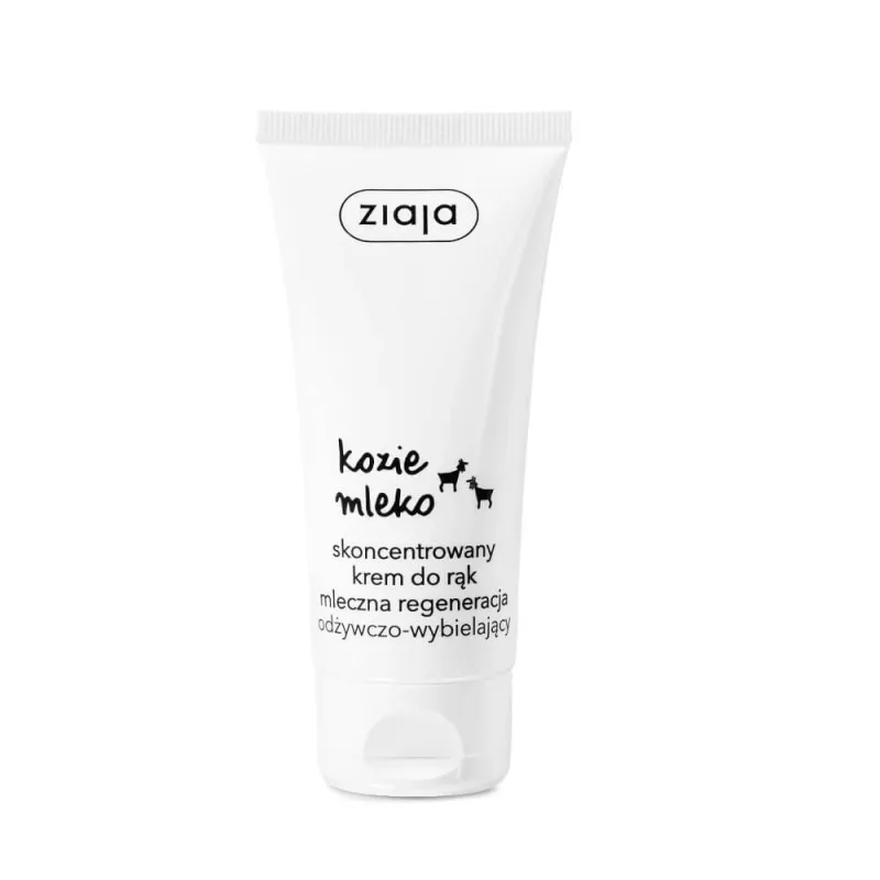 Ziaja Lapte de capră concentrat, cremă de mâini hrănitoare și albitoare, 50 ml — preț și oferte